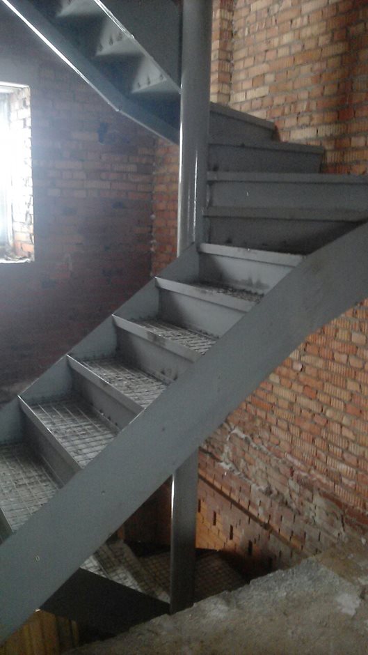 каркас лестницы на колокольне